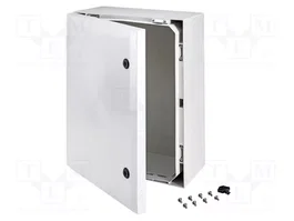 FIBOX ARCA Carcasa de pared de policarbonato gris