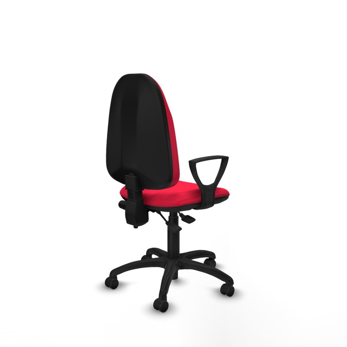 PIQUERAS Y CRESPO Silla de oficina Algarra en Rojo