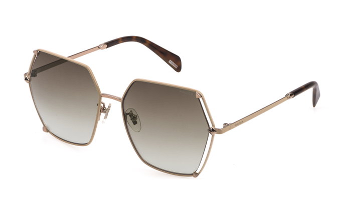 Police SPLD31-560F72 Gafas de sol para mujer con cristal marrón degradado Police SPLD31-560F72 Gafas de sol para mujer con cristal marrón degradado