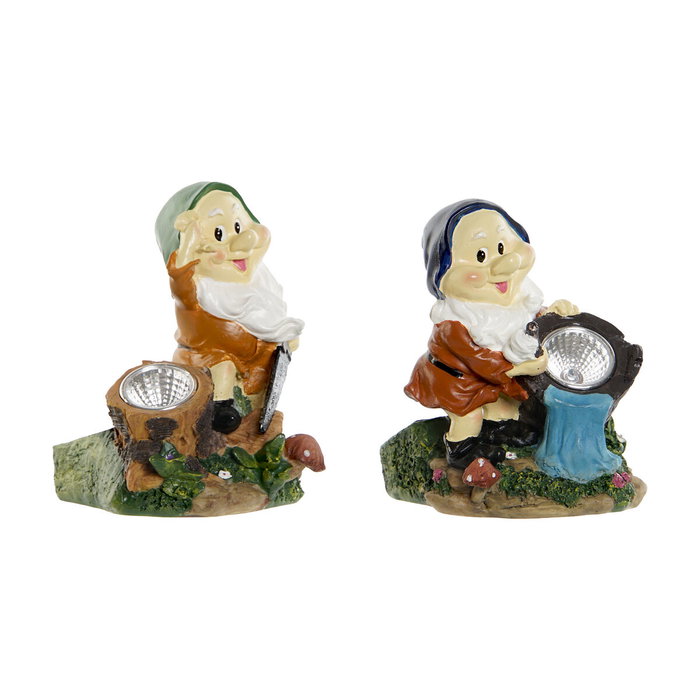 Gnomos de jardín Home ESPRIT Multicolor 11,5 x 11 x 15,2 cm (2 Unidades) Gnomos de jardín Home ESPRIT Multicolor 11,5 x 11 x 15,2 cm (2 Unidades)