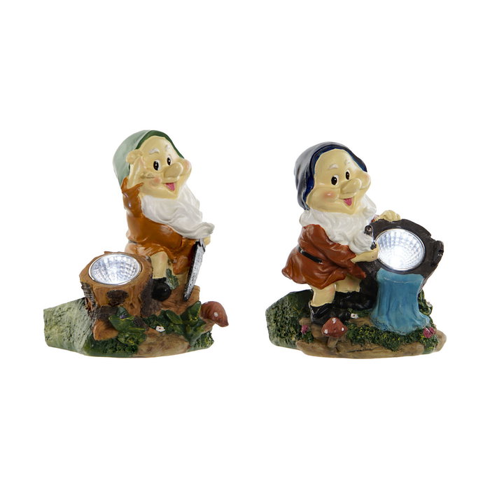Gnomos de jardín Home ESPRIT Multicolor 11,5 x 11 x 15,2 cm (2 Unidades) Gnomos de jardín Home ESPRIT Multicolor 11,5 x 11 x 15,2 cm (2 Unidades)
