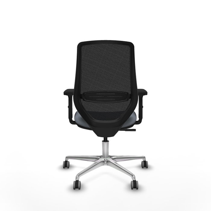 PIQUERAS Y CRESPO Silla de oficina Mardos con mecanismo Sincro, Gris y Negro