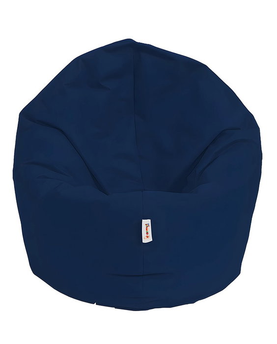 Atelier Del Sofa 100 Cushion Pouf Pouf de Jardín Azul Oscuro 100 cm Diámetro x 100 cm Altura