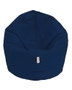 Atelier Del Sofa 100 Cushion Pouf Pouf de Jardín Azul Oscuro 100 cm Diámetro x 100 cm Altura