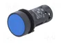 SCHNEIDER ELECTRIC Interruptor de presión Harmony XB7 Azul 22mm NC+NA