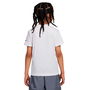 Camiseta de Manga Corta Infantil Nike Sportswear Swoosh Blanco L