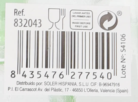 La Mediterranea Jarra de Vidrio Optima 1400cc