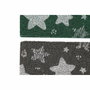 DKD Home Decor Felpudo de Fibra de Coco Estrellas Surtido de 2 Unidades