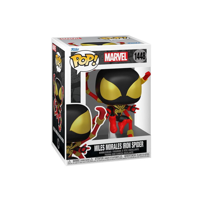 Funko Pop Marvel Miles Morales Iron Spider con opción Chase aleatoria