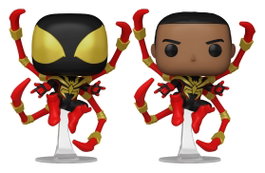 Funko Pop Marvel Miles Morales Iron Spider con opción Chase aleatoria