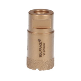 WOLFPACK LINEA PROFESIONAL Corona Diamante Ø 30 mm con Rosca M14
