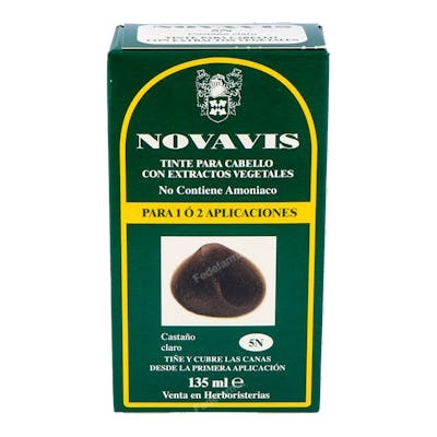 NOVAVIS Tinte 5N Castaño Claro 135ml.