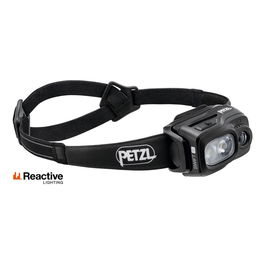 Petzl SWIFT RL Linterna Frontal, 1100 lm, 155 m, Recargable USB, Negro/Blanco