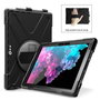 eSTUFF Funda CHICAGO para Microsoft Surface Pro 7+/7/6/5/4 con protector de pantalla integrado - Negro