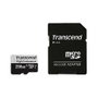 Transcend Tarjeta microSDXC 350V de 256 GB con adaptador
