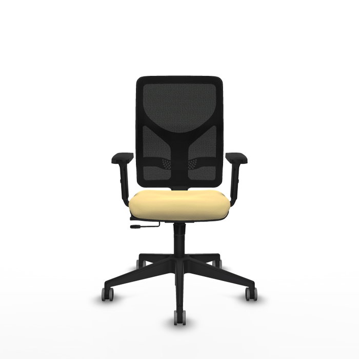 PIQUERAS Y CRESPO Silla de oficina Motilla con mecanismo Sincro/Traslack Crema y Negro PIQUERAS Y CRESPO Silla de oficina Motilla con mecanismo Sincro/Traslack Crema y Negro