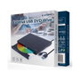 Gembird DVD-USB-031 Unidad de DVD±RW USB Tipo C Negro
