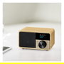 Sangean DDR-7 Radio FM/AM con altavoz de madera natural y bluetooth
