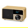 Sangean DDR-7 Radio FM/AM con altavoz de madera natural y bluetooth