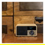 Sangean DDR-7 Radio FM/AM con altavoz de madera natural y bluetooth