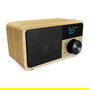 Sangean DDR-7 Radio FM/AM con altavoz de madera natural y bluetooth