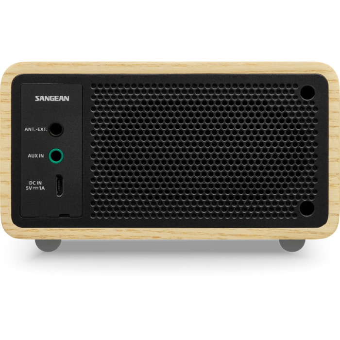 Sangean DDR-7 Radio Digital Personal DAB+/FM Bluetooth 5.0 Madera Natural Sangean DDR-7 Radio Digital Personal DAB+/FM Bluetooth 5.0 Madera Natural