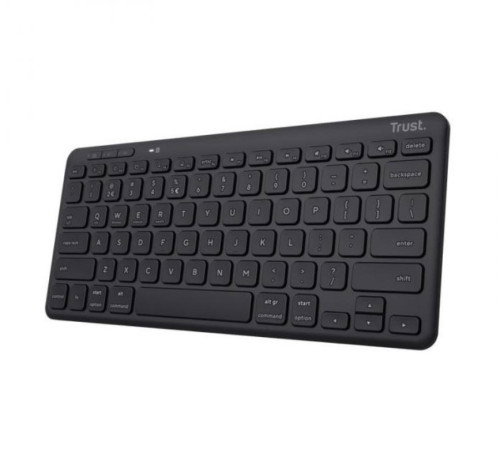 Trust Lyra Teclado Inalámbrico Compacto Español Negro Trust Lyra Teclado Inalámbrico Compacto Español Negro