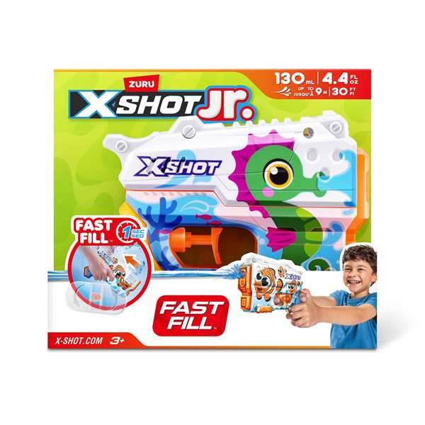 Zuru Pistola de Agua X-Shot Preschool Blaster 15'5x18'5x4'8cm - Modelos Surtidos para Niños a Partir de 6 Años