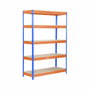 Simon Rack Kit bricoforte estantería metálica sin tornillos 2000x1200x600mm