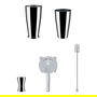 Alessi 5050SET Set Accesorios Cocktail Lunar Eclipse Acero Inoxidable 18/10