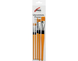 Kreul Set 5 pinceles sintéticos variados modelo 1