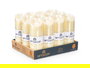 Giftdecor Vela Led Crema Alta 7,5x20x7,5 cm Plastico Cera Amarillo 2xAA (Set de 12)