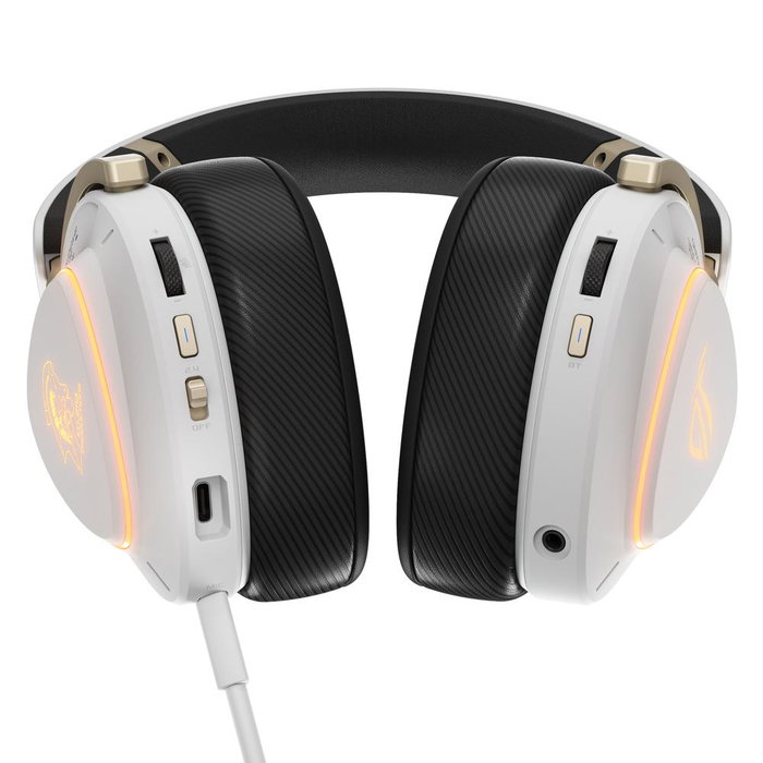 ASUS ROG Delta II-KJP Auriculares Gaming Inalámbricos y Alámbricos con Micrófono, RGB, Bluetooth y 2.4GHz, Compatibles con PC, PS5, Switch, iOS, Android