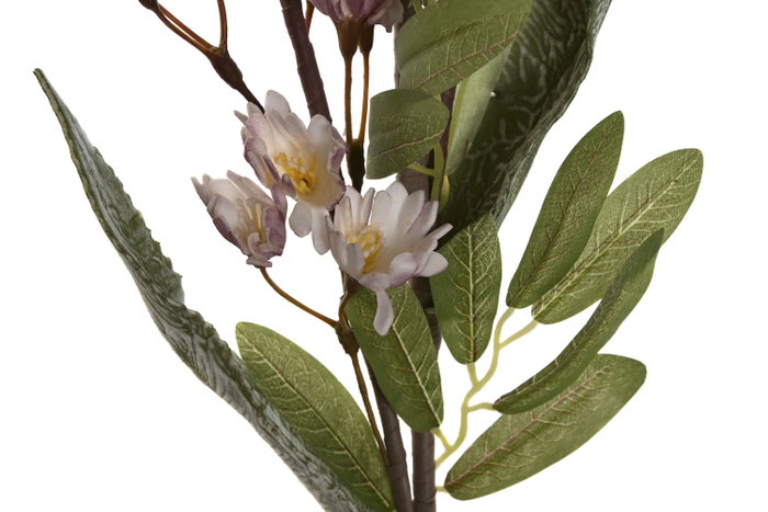 DKD Home Decor Flor EVA Rosa y Verde 20x5x97 cm
