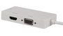 MicroConnect Adaptador Mini Display Port a DVI, VGA, HDMI para conectar pantallas