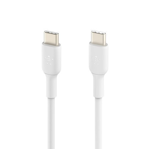 Belkin CAB003BT2MWH Cable USB C a USB C de 2 m Blanco Belkin CAB003BT2MWH Cable USB C a USB C de 2 m Blanco