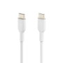 Belkin CAB003BT2MWH Cable USB C a USB C de 2 m Blanco