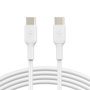 Belkin CAB003BT2MWH Cable USB C a USB C de 2 m Blanco