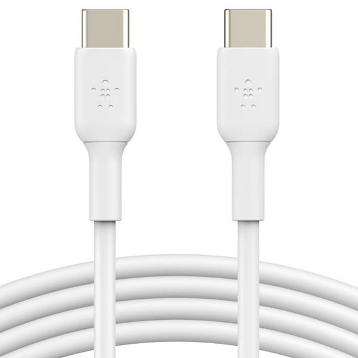 Cable USB-C a USB-C Belkin CAB003BT2MWH Blanco 2 m
