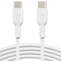 Cable USB-C a USB-C Belkin CAB003BT2MWH Blanco 2 m