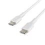 Belkin CAB003BT2MWH Cable USB C a USB C de 2 m Blanco