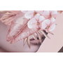 DKD Home Decor Cuadro Lienzo Chica Flores (Set de 2)