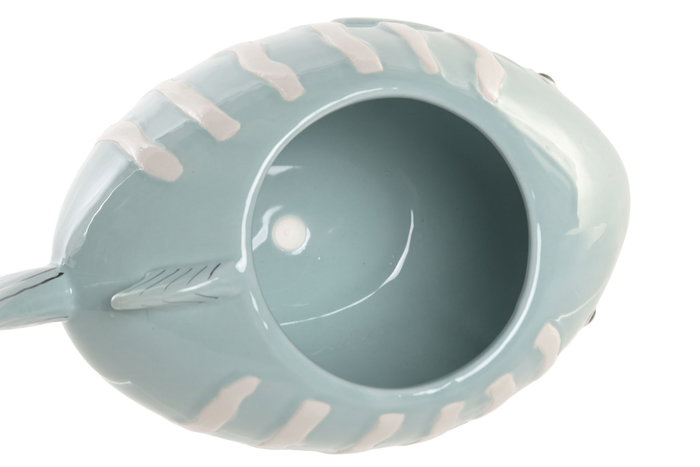 DKD Home Decor Jarron Cnacc 26 Mediterraneo Azul Celeste Blanco Gres 14 x 14 x 24 cm DKD Home Decor Jarron Cnacc 26 Mediterraneo Azul Celeste Blanco Gres 14 x 14 x 24 cm