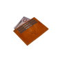 Zoozie Bags Cartera Seul - Mustard Unisex Piel Auténtica 100% Unisex Lujosa y Sofisticada Elegante y Compacta Organizador para Tarjetas y Efectivo 10.5x2x8.3cm