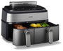 Philips Airfryer NA555/00 Dual Basket 9L Plata