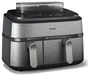 Philips Airfryer NA555/00 Dual Basket 9L Plata