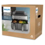Philips Airfryer NA555/00 Dual Basket 9L Silver