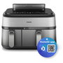 Philips Airfryer NA555/00 Dual Basket 9L Silver