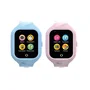 Celly KIDSWATCH4G Smartwatch Reloj Inteligente para Niños con 4G, GPS, Llamadas, Cámara, Pantalla Táctil 1.4", Correas Azul y Rosa - Negro