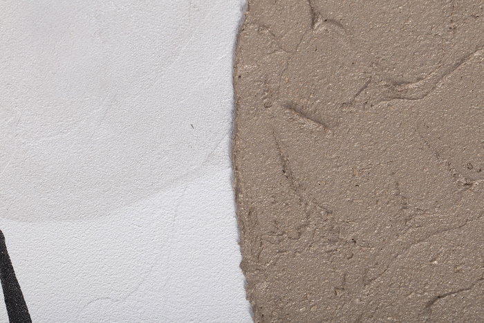 DKD Home Decor Cuadro Abstracto Marron Negro Lienzo Pino 70 x 50 x 3.5 cm (2 Unidades)